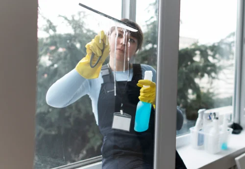 Nettoyage de vitres intérieures et extérieures à Villebret